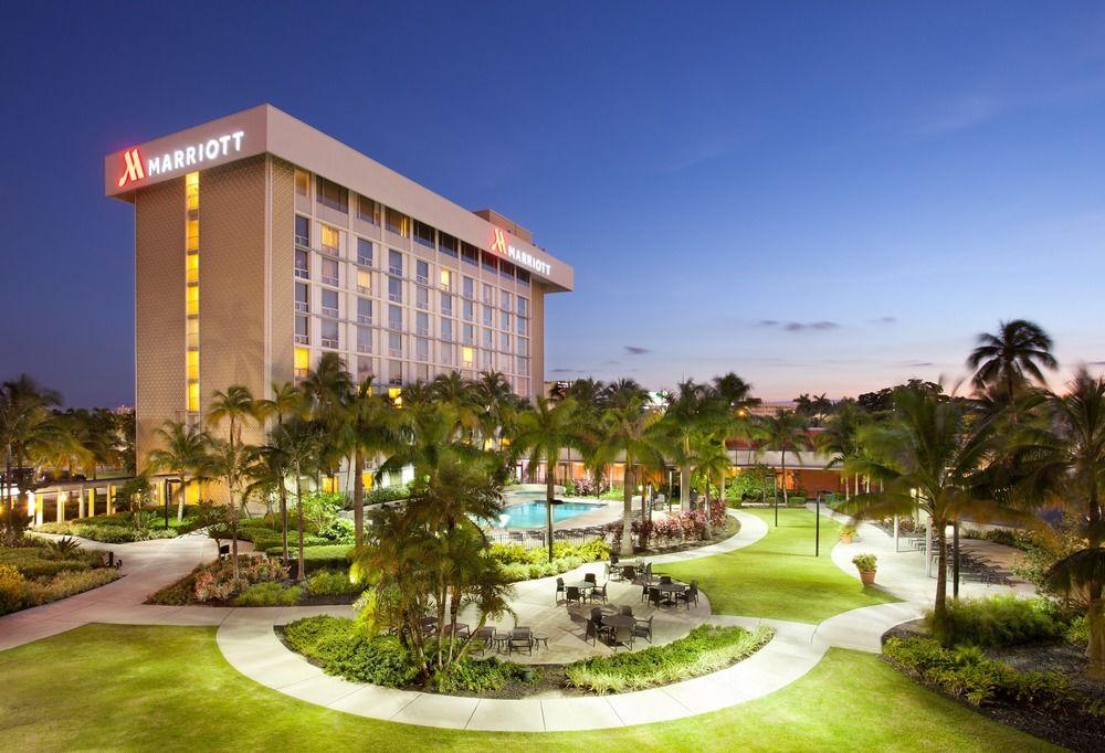 Miami Airport Marriott Hotel Exterior photo